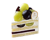 季節カットケーキ