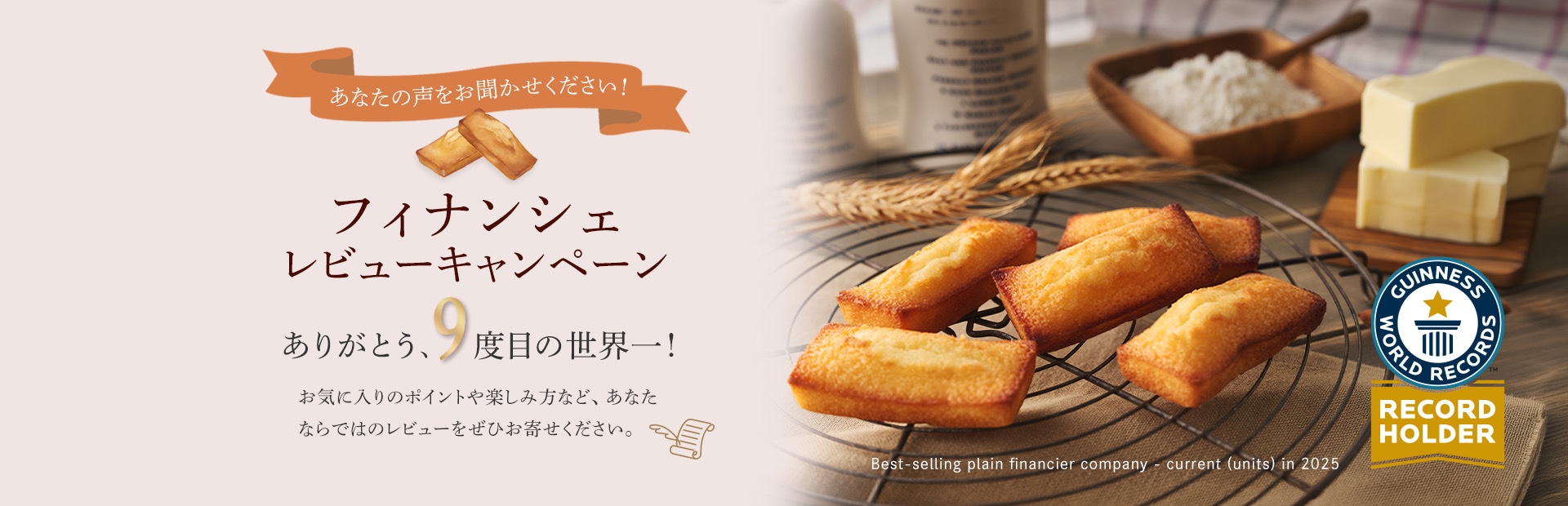 フィナンシェレビューキャンペーン