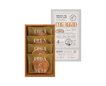 琥珀のチーズタルト コガッジオ 4個入