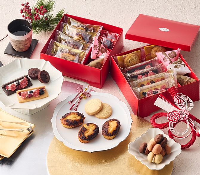 福分け　二段お重アソート