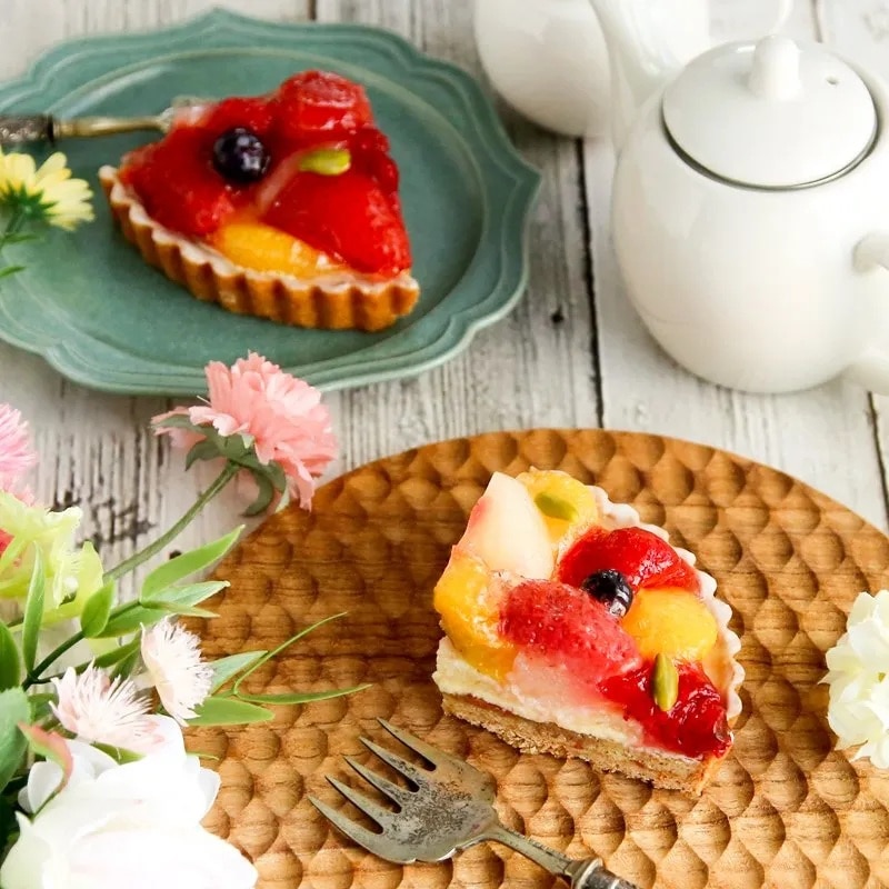 【お誕生日カード付】 フルーツタルトケーキ5号(15cm) / 「タルト・オ・フリュイ・スュルジュレ」 通販でのご注文