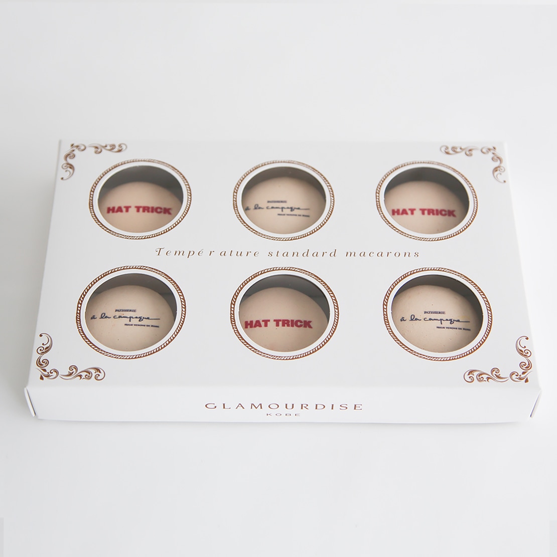 ロゴ入れプリントマカロン（マカロンコロレ） 6個セット