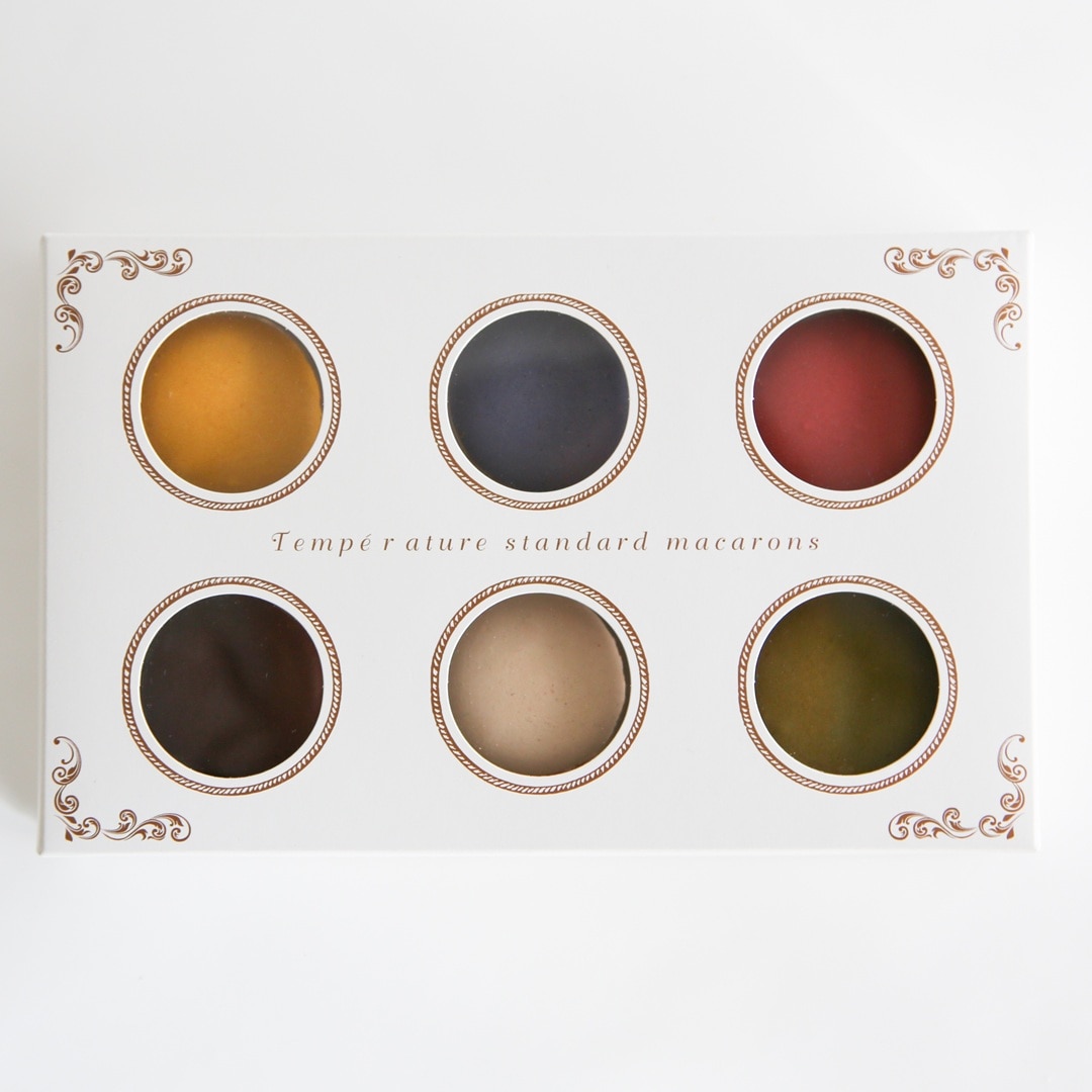 ロゴ入れプリントマカロン(マカロンコロレ) 6個セット 通販でのご注文 6個入(フードプリント)