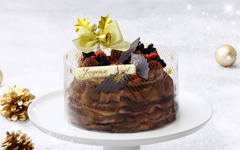 ミルクリーム 73％カカオ香るクッキー＆クリーム＜クリスマス＞