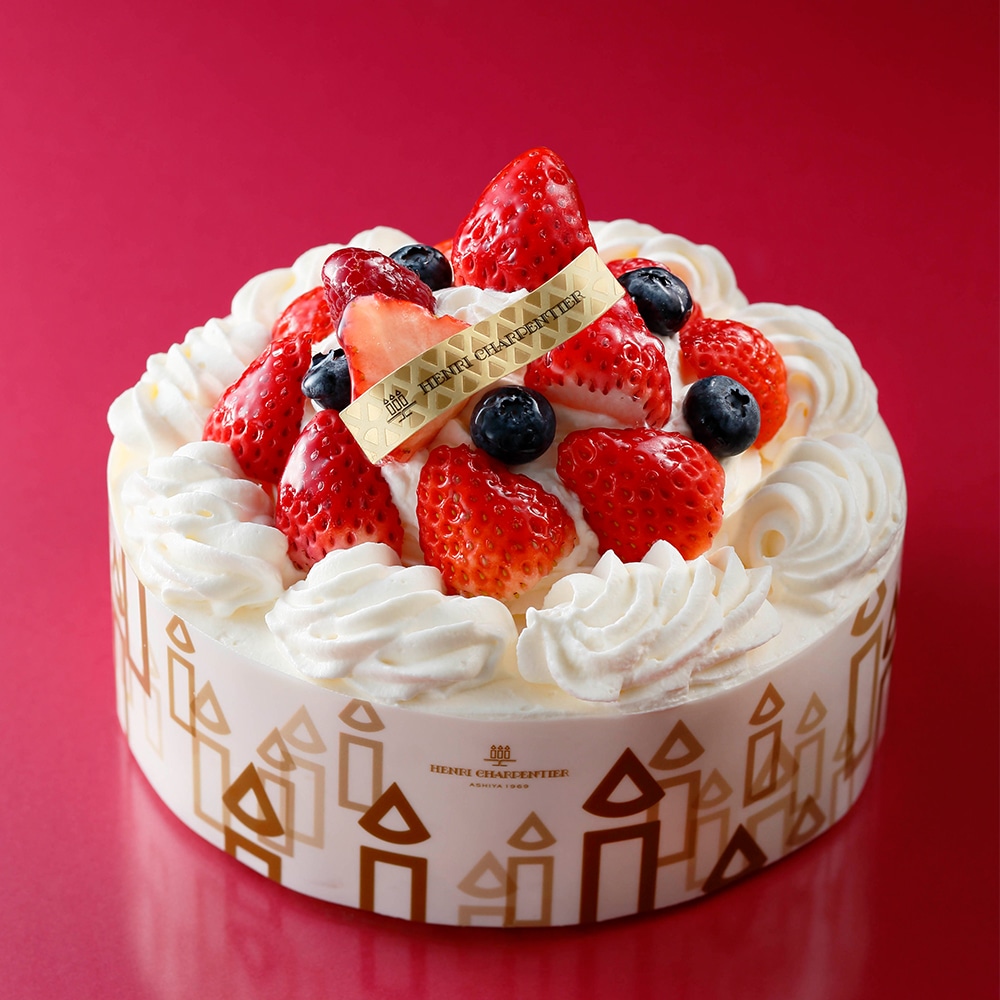 店舗受取 お受け取りは12 21まで ザ ショートケーキ 15cm W アンリ シャルパンティエ公式通販