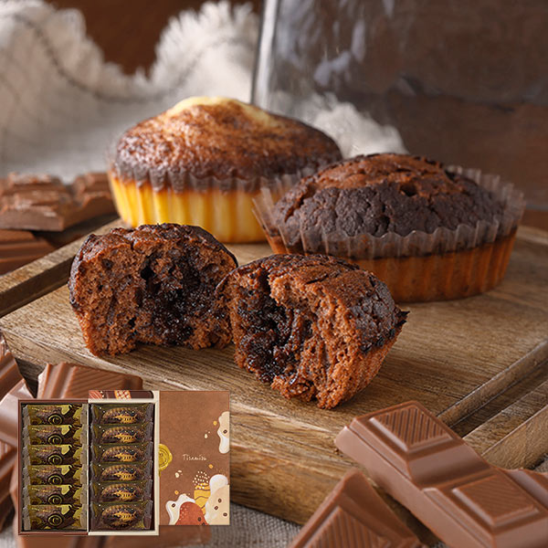 《お届けは12/3から》焼きティラミス ショコラ 2種12個入MIX 通販でのご注文 12個入