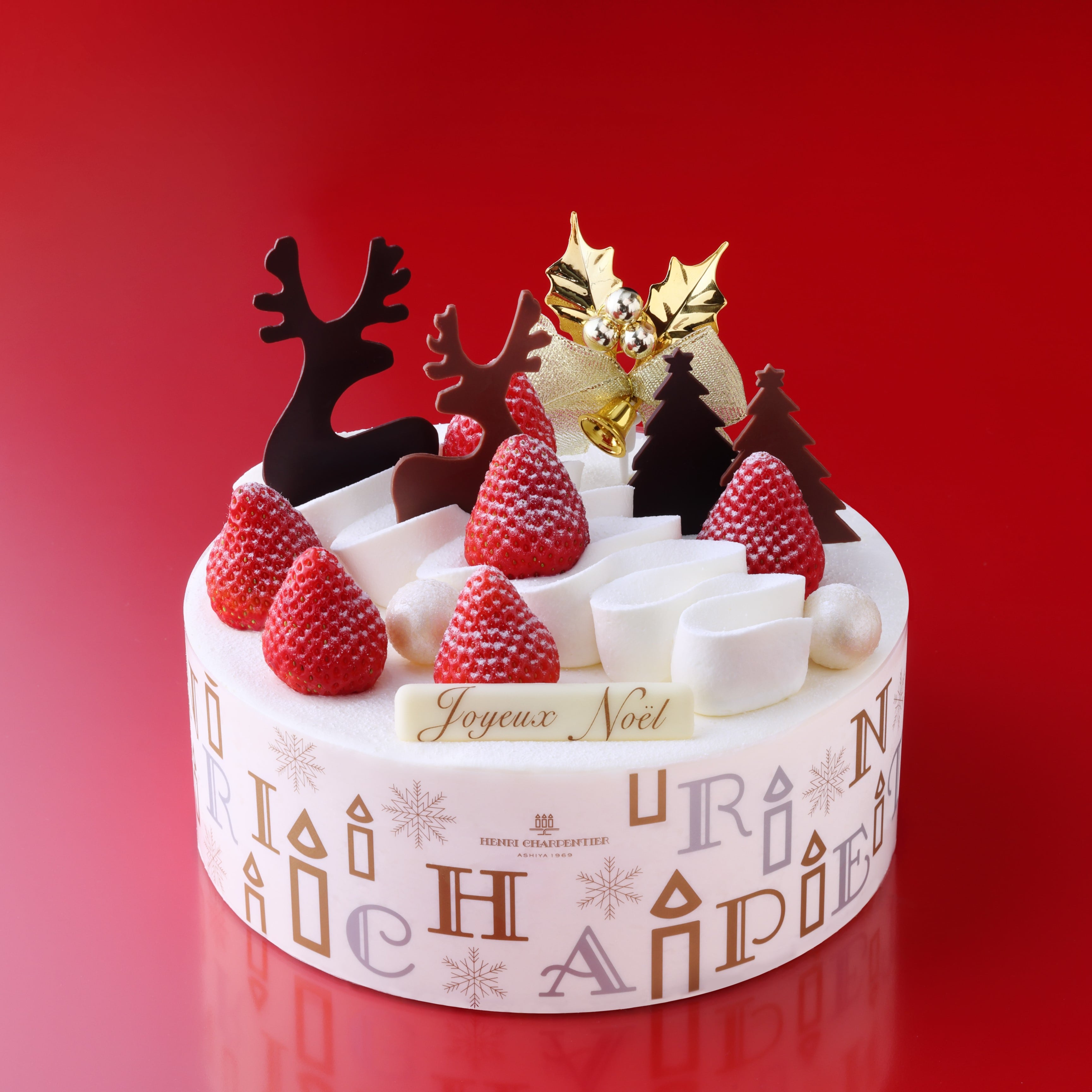 【店舗受取・西】〈予約限定〉ザ・ショートケーキ・ノエル (18cm)《受取は12/23~12/25》