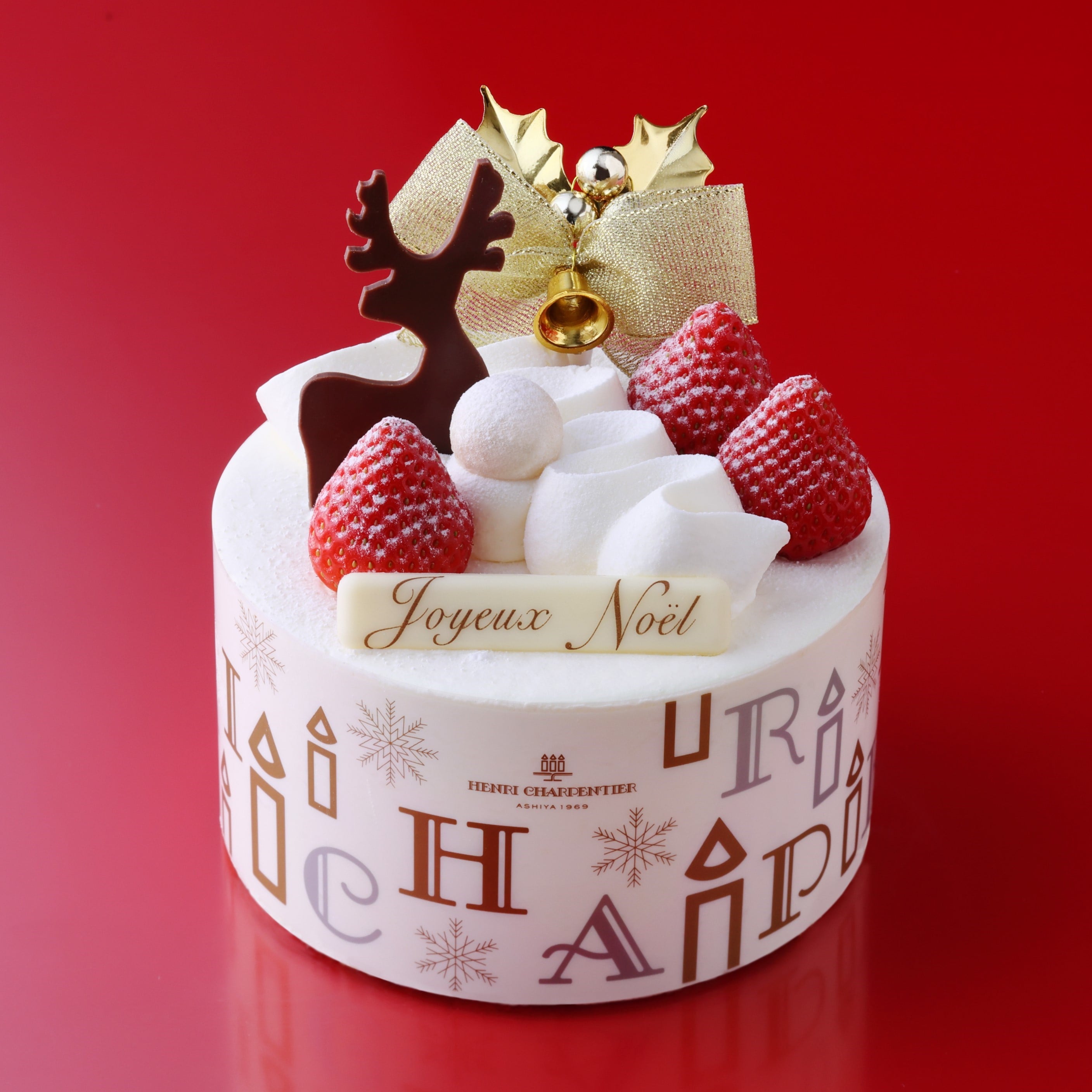 【店舗受取・西】ザ・ショートケーキ・ノエル (12cm)《受取は12/1~12/25》