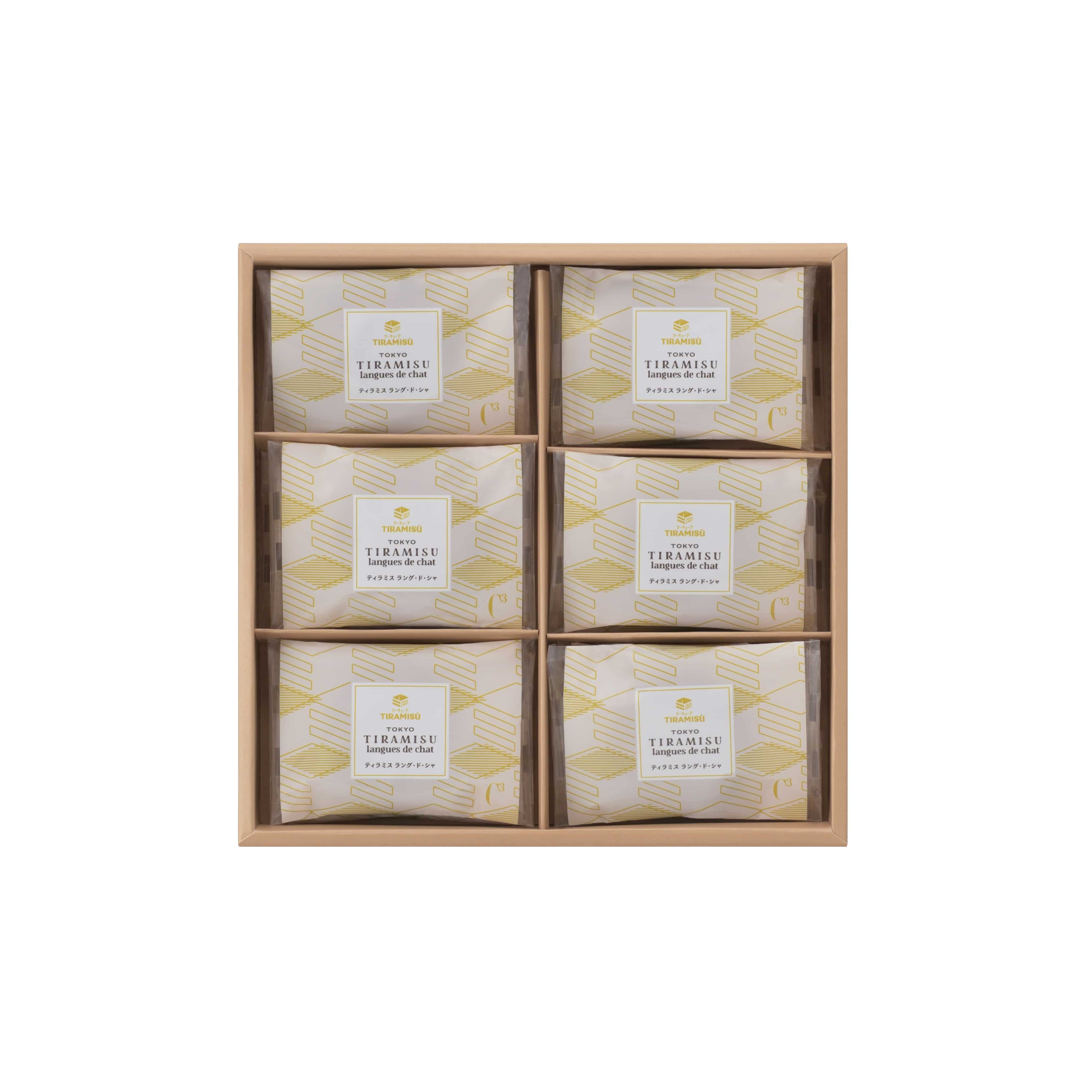 【店舗受取】ラング・ド・シャ＜ティラミス＞ 12枚入