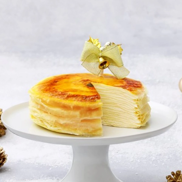 【店舗受取】ミルクレープ はじまり 12㎝<Xmas>《受取は12/19~12/25》