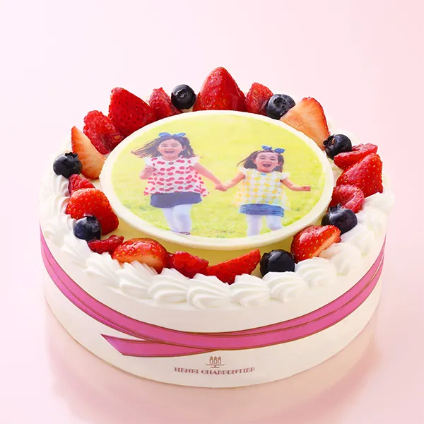 【店舗受取】フォトデコレーションケーキ(18cm)