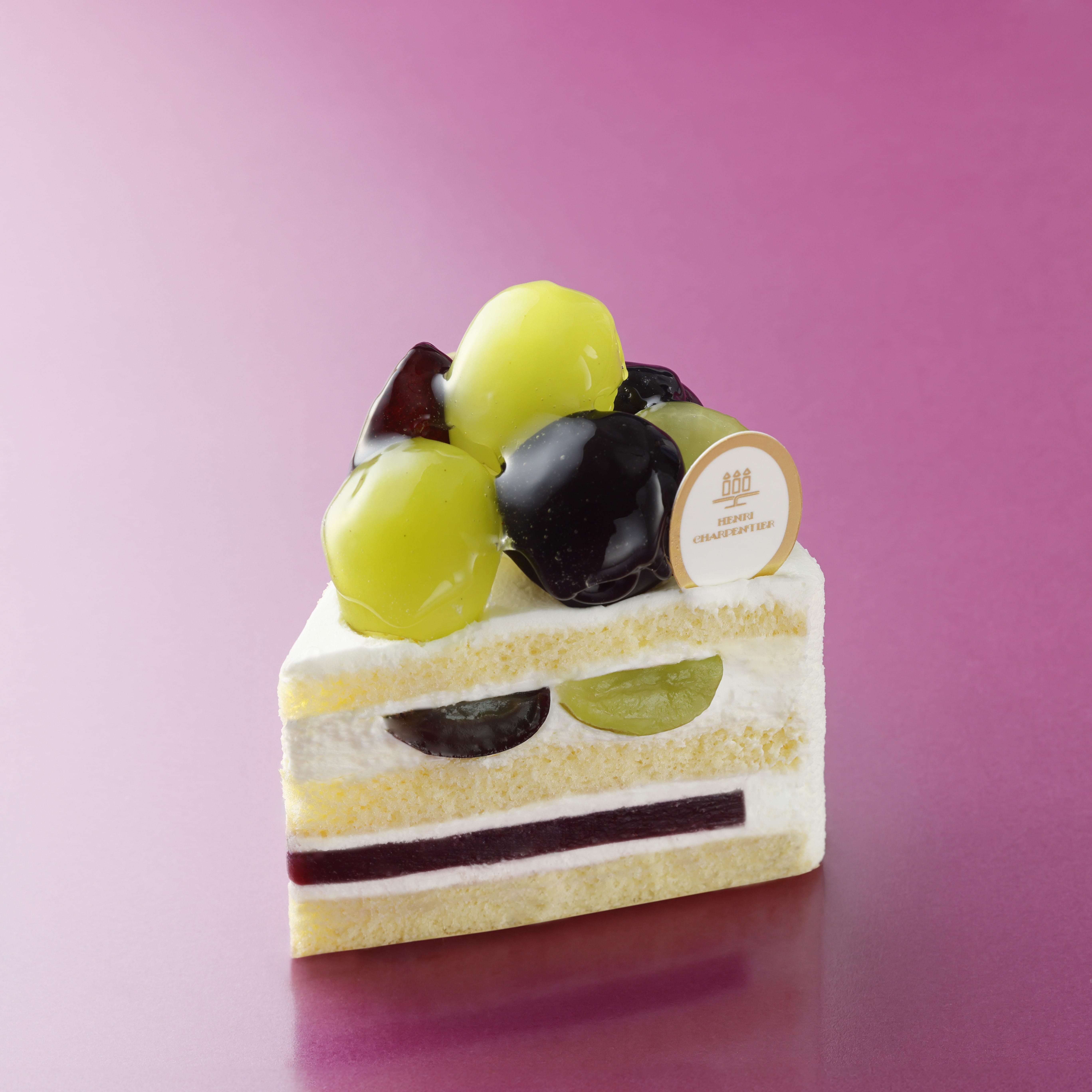 【店舗受取】プレミアムショートケーキ〈2種のぶどう〉<お受け取りは11/30まで>