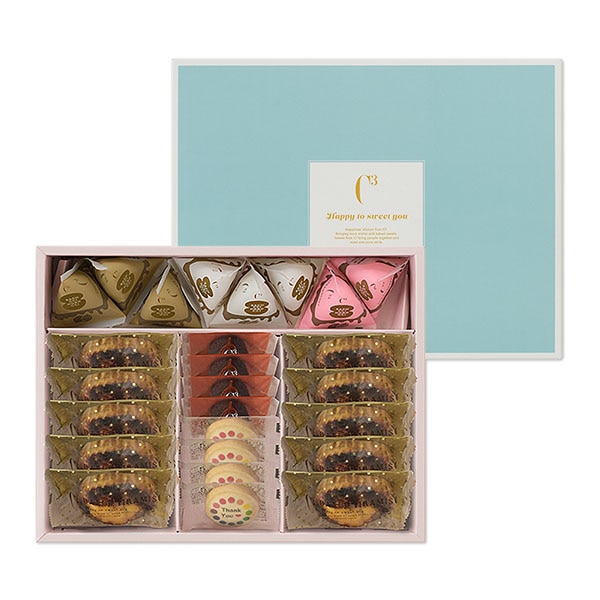 ハッピースウィートアソート M　6種26個入（フードプリント）