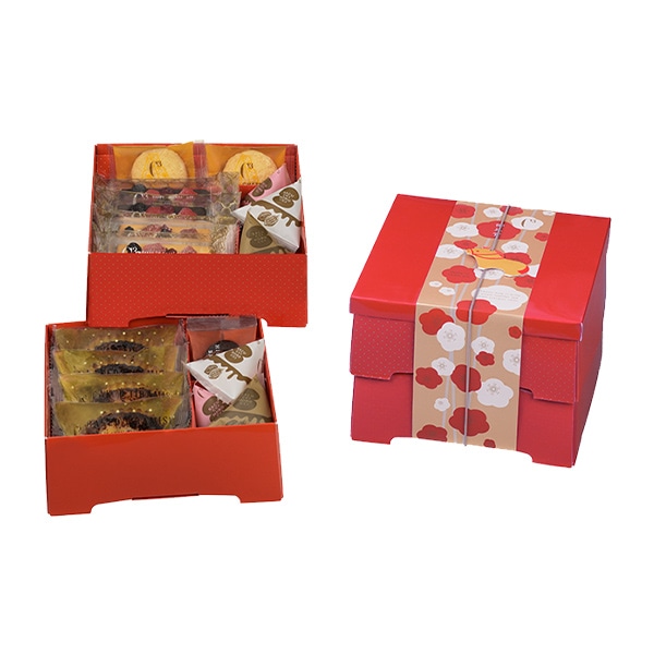 《お届けは12/18から》福分け　二段お重アソート