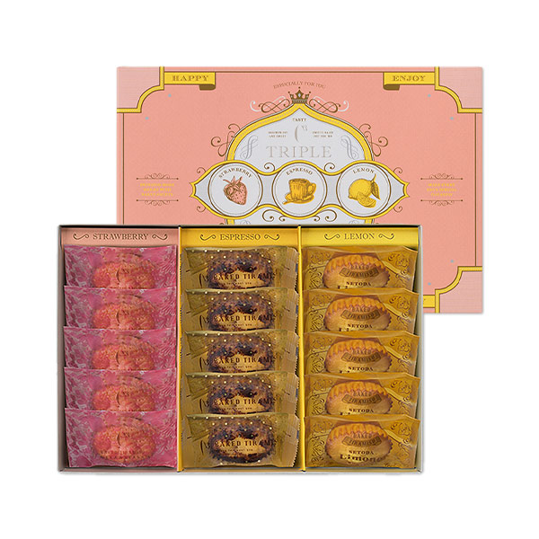 《お届けは8/31まで》トリプルティラミス　3種15個入