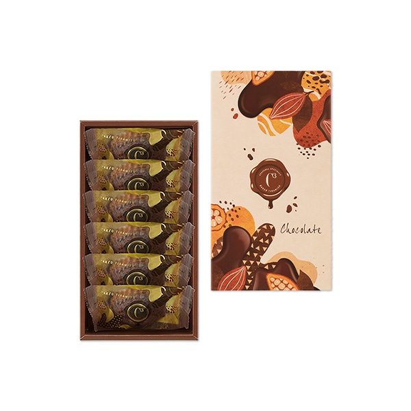 《お届けは12/3から》焼きティラミス ショコラ 6個入