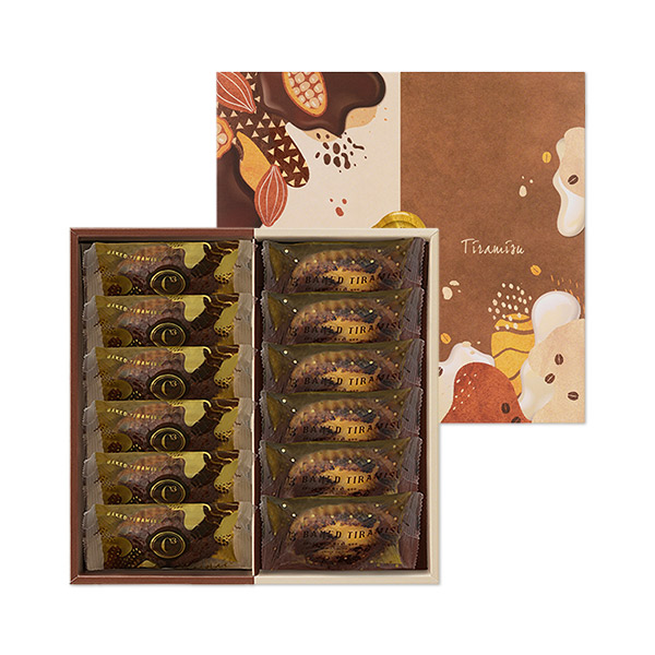 《お届けは12/3から》焼きティラミス ショコラ 2種12個入MIX