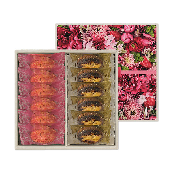 《お届けは2/17から》焼きティラミス いちご 2種12個入MIX