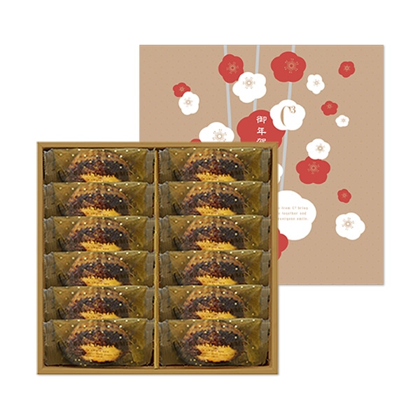 《お届けは12/18から》焼きティラミス＜迎春＞12個入