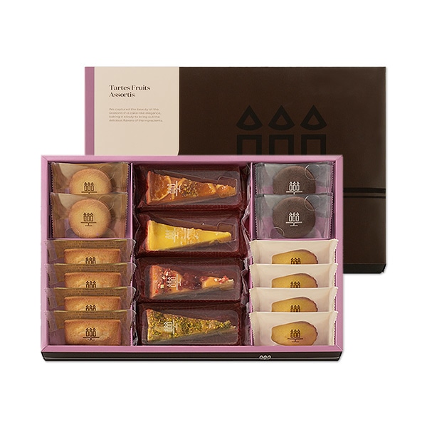 《お届けは8/31まで》タルト･フリュイ･アソート S(春夏）8種16個入