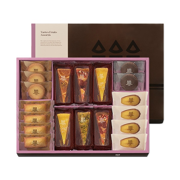 《お届けは8/31まで》タルト･フリュイ･アソート M(春夏) 8種19個入