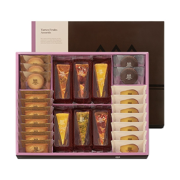 《お届けは8/31まで》タルト･フリュイ･アソート L(春夏) 8種25個入