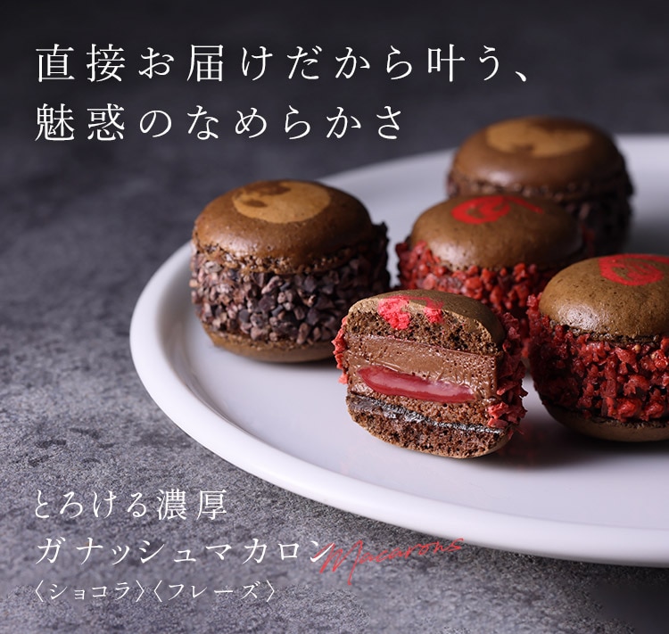 とろける濃厚ガナッシュマカロン