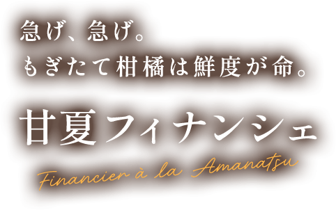 甘夏フィナンシェ