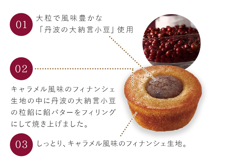 大粒で風味豊かな「丹波の大納言小豆」