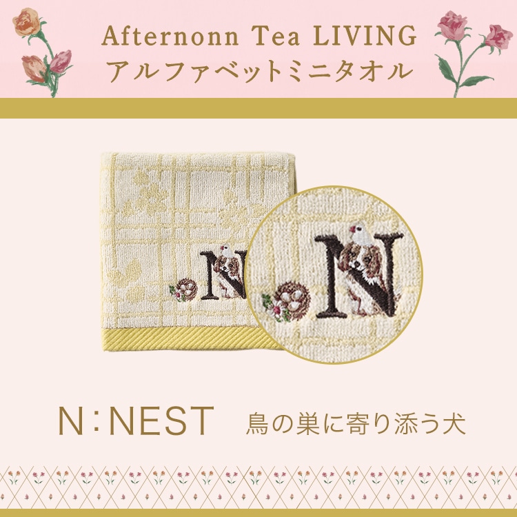 《お届けは4/11から》ラング・ド・シャ・アソート<イニシャルタオル付き母の日ボックス・N> 4種16個入 通販でのご注文 NEST(N)