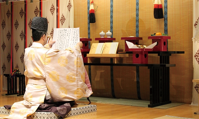 西宮神社で行われる毎月1日の「旬祭」